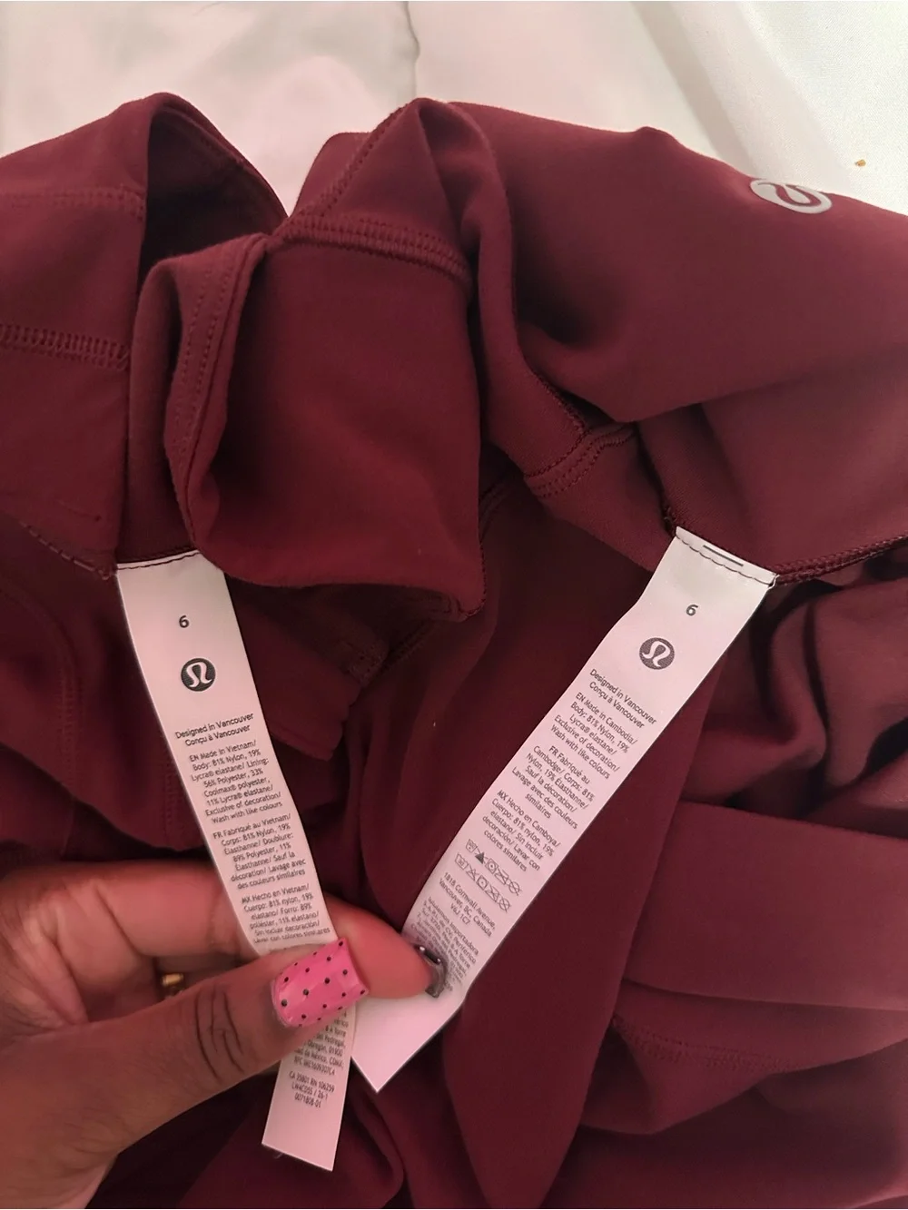 lululemon athletica Women's Deep Maroon Full-Zip Utility Jacket